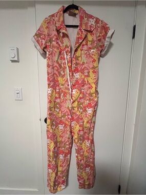 Big Bud Press Spring Rapture Short Sleeve Jumpsuit